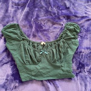 Urban Outfitters Green Top